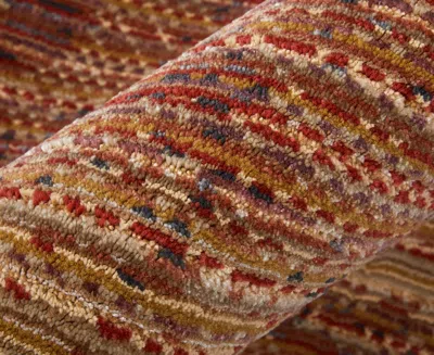 Feizy Deja 39pjf 2'6"x7'3" Runner Area Rug In Brown