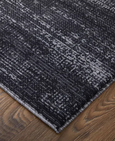 Feizy Deja 39pjf 2'6"x7'3" Runner Area Rug In Gray