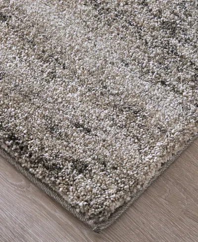 Feizy Jameson 39r8f 5'x7'6" Area Rug In Gray