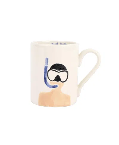 Vietri Riviera Mug In Blue