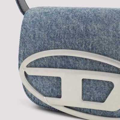 Diesel Borsa A Spalla 1dr In Denim Colore Blu Jeans In Blue