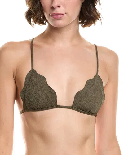 Vix Swim Top In Green