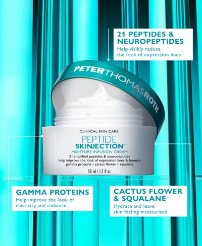 Peter Thomas Roth Peptide Skinjection Moisture Infusion Cream | 50ml In Transparent