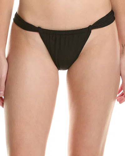 Pq Swim Cindy Full Bikini Bottom In Black