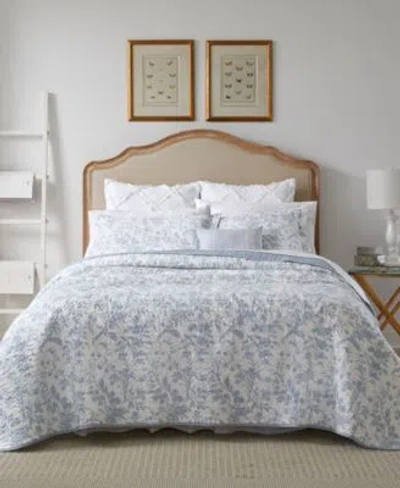 Laura Ashley Amberley Cotton Reversible Quilt Sets In Multi