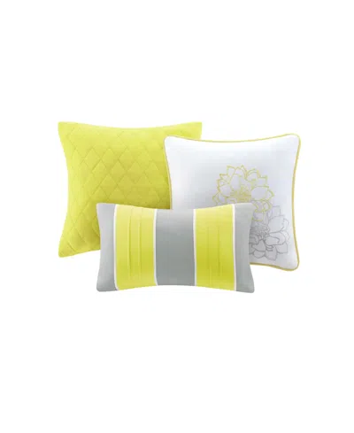 Madison Park Lola Reversible 6-pc. Quilt Set, Full/queen