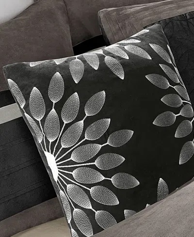 Madison Park Palmer Faux-suede 7-pc. Comforter Set, King In Multi