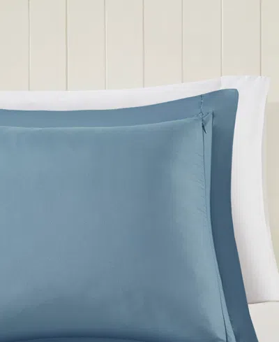 Madison Park Essentials Larkspur Reversible 2-pc. Comforter Set, Twin/twin Xl In Blue