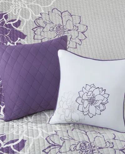 Madison Park Lola Reversible 6-pc. Quilt Set, King/california King