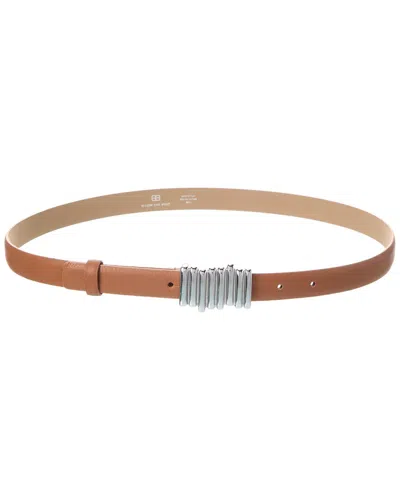 B-low The Belt Vesna Mini Leather Belt In Brown