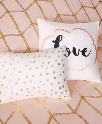 Intelligent Design Raina Metallic 4-pc. Comforter Set, Twin/twin Xl