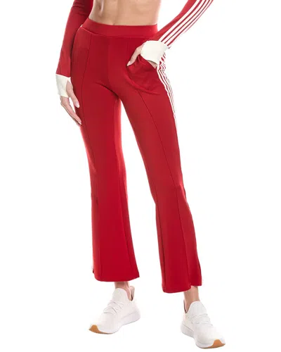Marion 4 Stripes Track Pant In Red