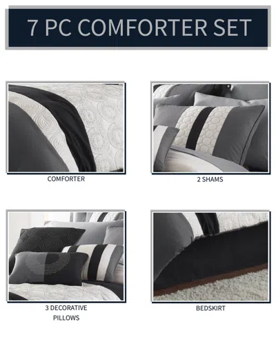 Riverbrook Home Elsie 7-pc. Comforter Set, Queen In Multi