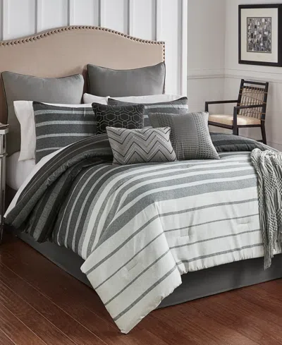 Riverbrook Home Barkley 10-pc. Comforter Set, King In Multi