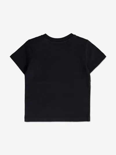 Balmain Baby Logo T-shirt In Black