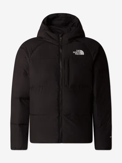 The North Face Boys North Down Hooded Jacket In Black