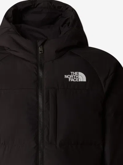 The North Face Boys North Down Hooded Jacket In Black