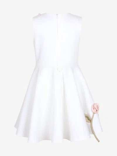 Jessie And James Girls Rain Of Flowers Dress In White