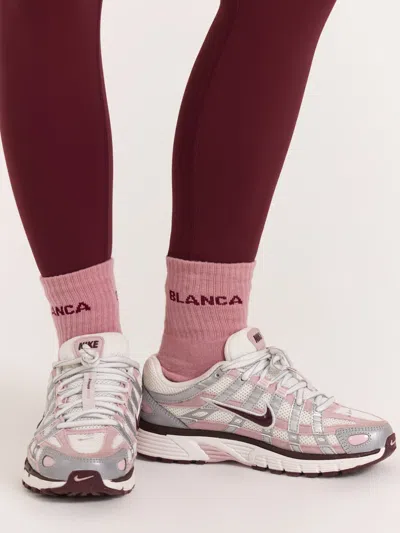 Blanca Sport Girls Logo Socks In Pink