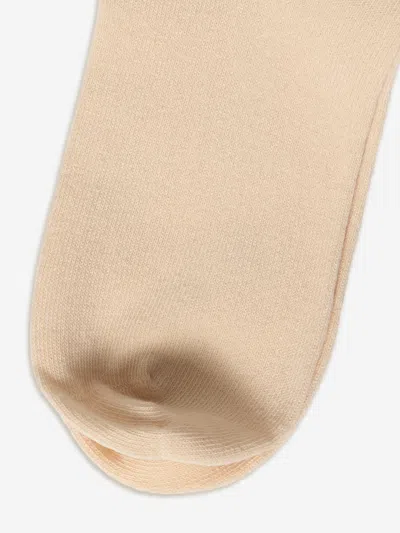 Blanca Sport Girls Logo Socks In Neutral