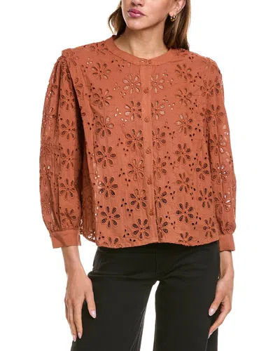 Astr The Label Savanna Top In Brown