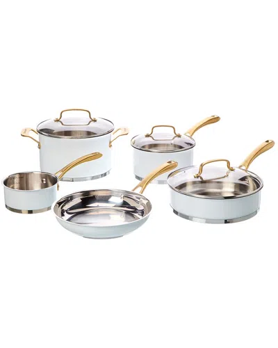 Cuisinart Classic 8pc Stainless Steel Cookware Set In Green