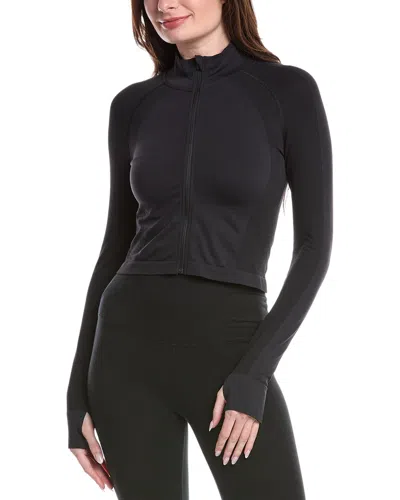 Sweaty Betty Athlete Crop Cardigan In Black
