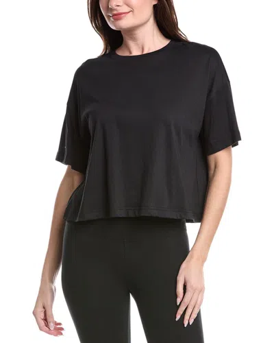Sweaty Betty Essential Cropped T-shirt In Black