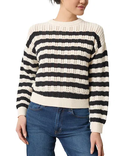 Lilla P Stripe Stitch Sweater In Multi