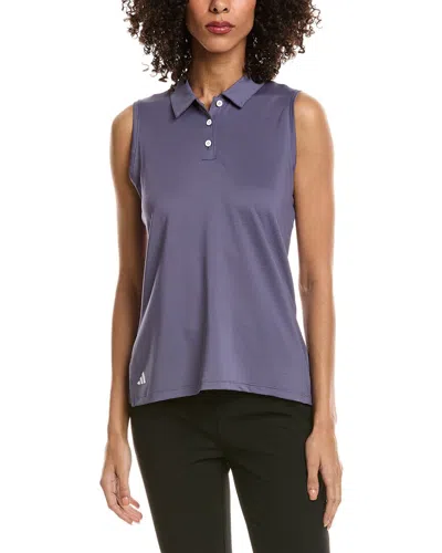 Adidas Originals Adidas Polo Tank Top In Purple