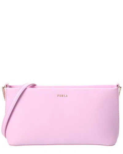 Furla Classic Leather Crossbody In Pink