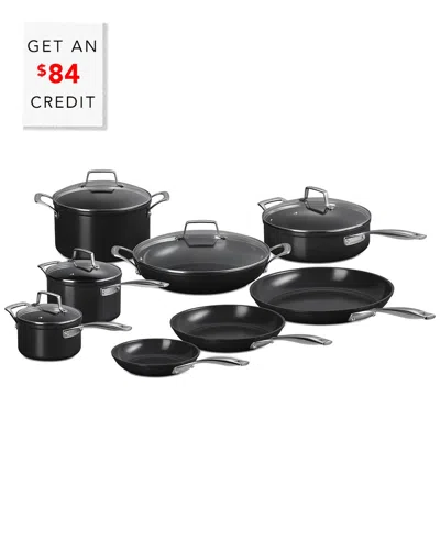 Le Creuset 13pc Cookware Set With $84 Credit In Black