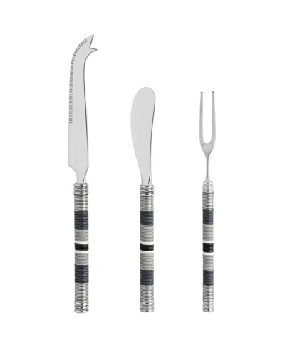 French Home Jubilee Cheese Knife, Spreader And Fork Set