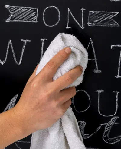 Glitzhome Farmhouse Wood Chalkboard Hanging Or Standing Decor In Multi