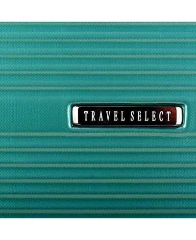 Travel Select Jaylen 3 Piece Hardside Spinners Set In Green