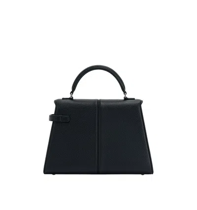 Jw Pei Elise Faux Leather Top Handle Bag In Black