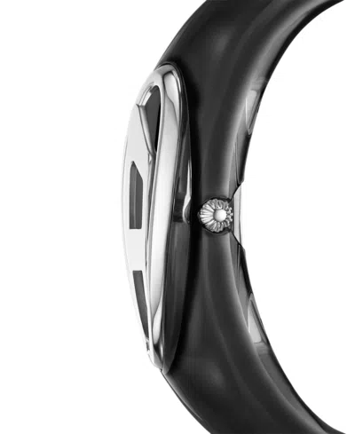 Diesel Women's Wonder-d Quartz Two-hand Black Nylon Watch, 24mm In Black