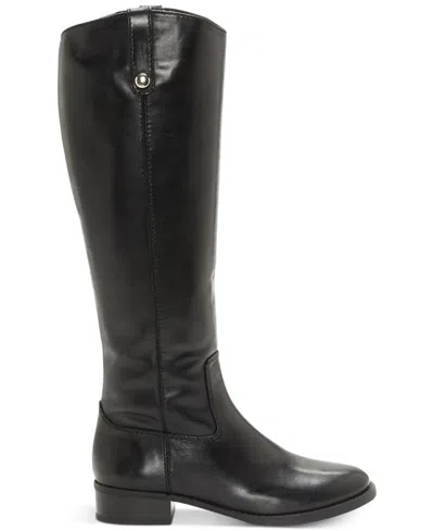 Inc International Concepts Women's Fawne Extra Wide-calf Boots, Macy's Exclusive In Black
