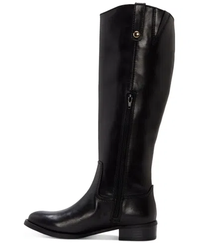 Inc International Concepts Women's Fawne Extra Wide-calf Boots, Macy's Exclusive In Black