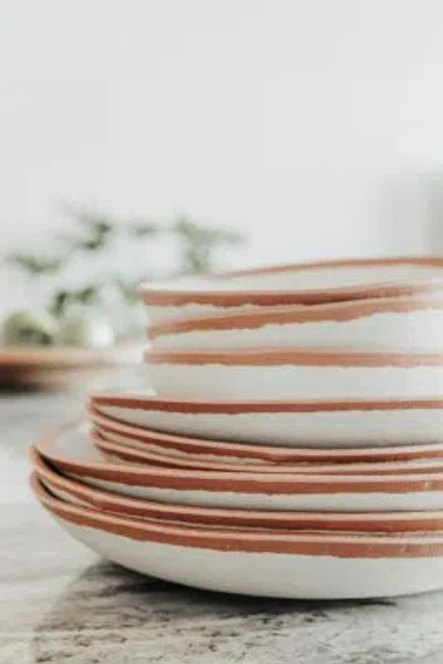 Q Squared Potter Terracotta Melaboo Collection In Multi