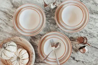 Q Squared Potter Terracotta Melaboo Collection In Multi