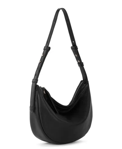 The Sak Tess Leather Medium Shoulder Bag In Black