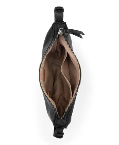 The Sak Tess Leather Medium Shoulder Bag In Black