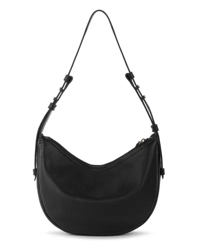 The Sak Tess Leather Medium Shoulder Bag In Black