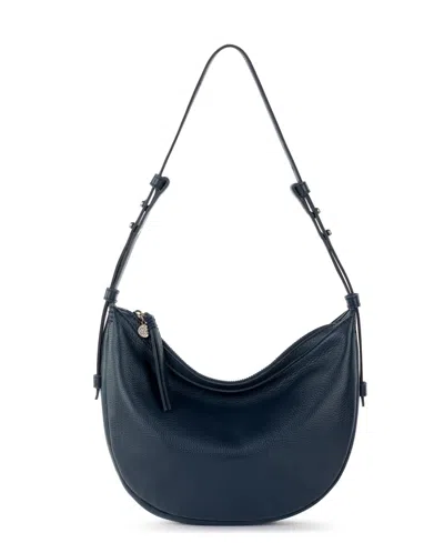 The Sak Tess Leather Medium Shoulder Bag In Blue
