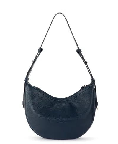 The Sak Tess Leather Medium Shoulder Bag In Blue