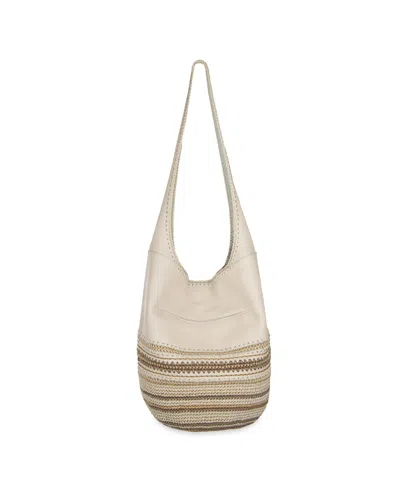 The Sak 120 Leather Small Hobo Bag In Neutral