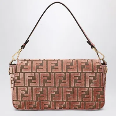 Fendi Macaron Colored Fabric Bag In Orange