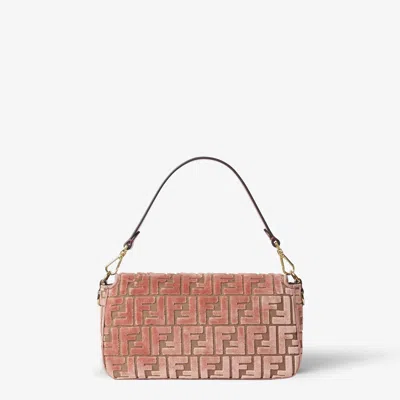 Fendi Macaron Colored Fabric Bag In Orange