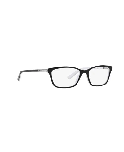 Ralph Lauren Women's Eyeglasses, Ra7044 In Black